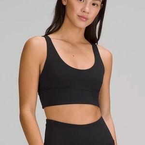 Lululemon Align Sports Bra - reversible Black/Black Heritage Camo - size 6